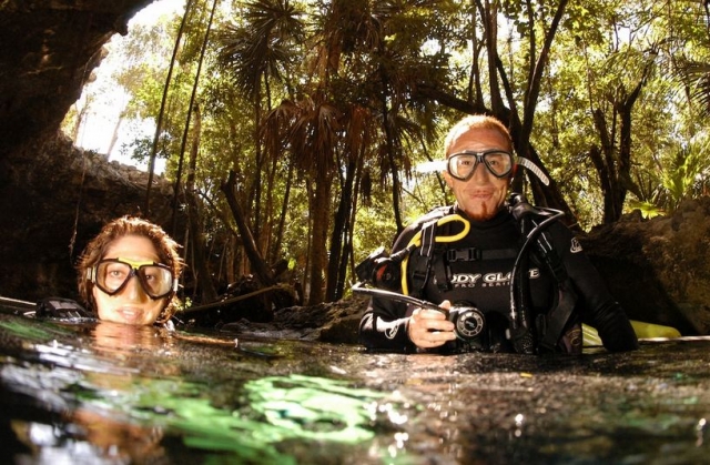 Empieza aventura en cenote